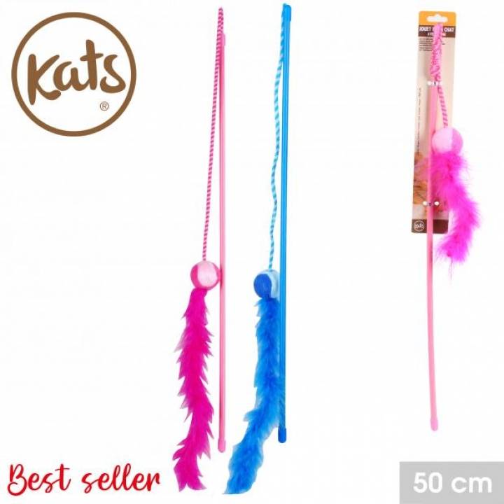 Jeu pour chat a plume 