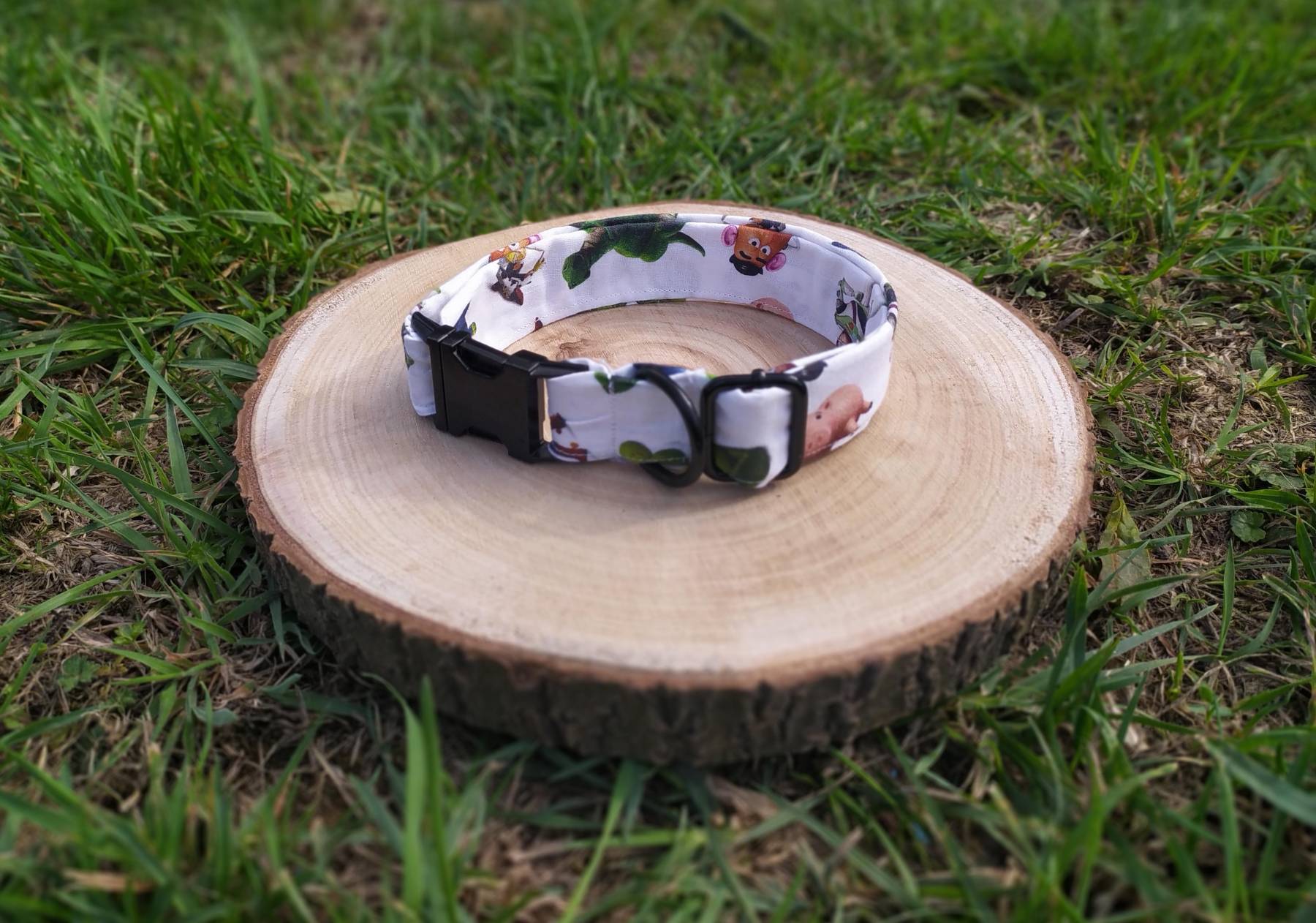 Collier, laisse de fabrication artisanal collection dessin animé