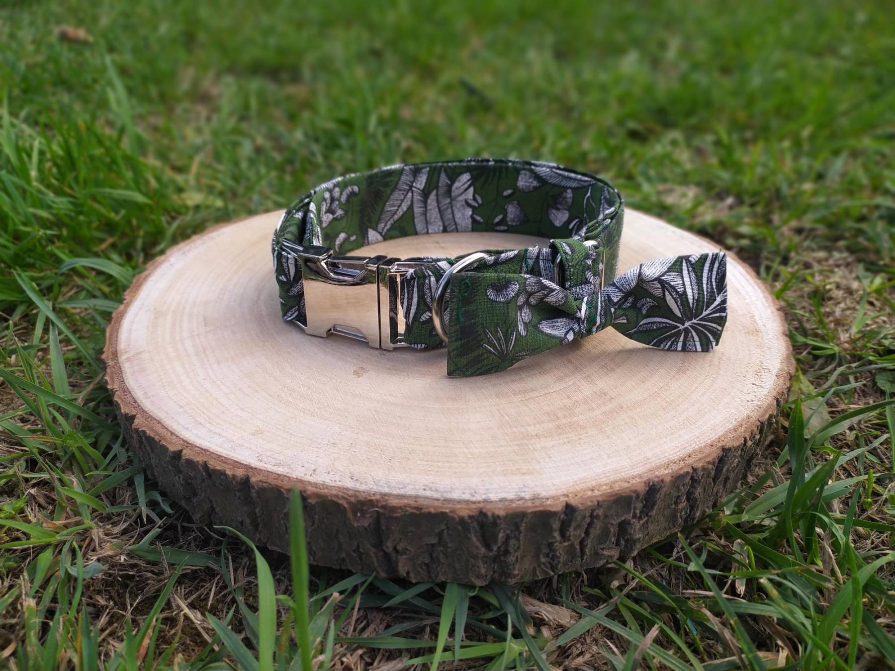 Collier, laisse de fabrication artisanal collection fleury